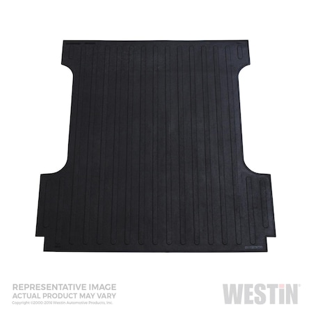 Perfectpitch Bed Mat Fits for 2019-2019 Chevrolet Silverado 1500- New Model, Black PE3288844